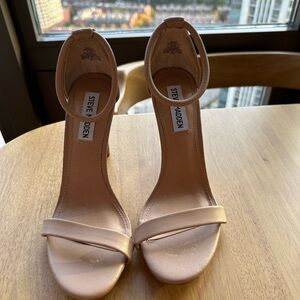 Steve Madden Stretch Ankle Strap Heels